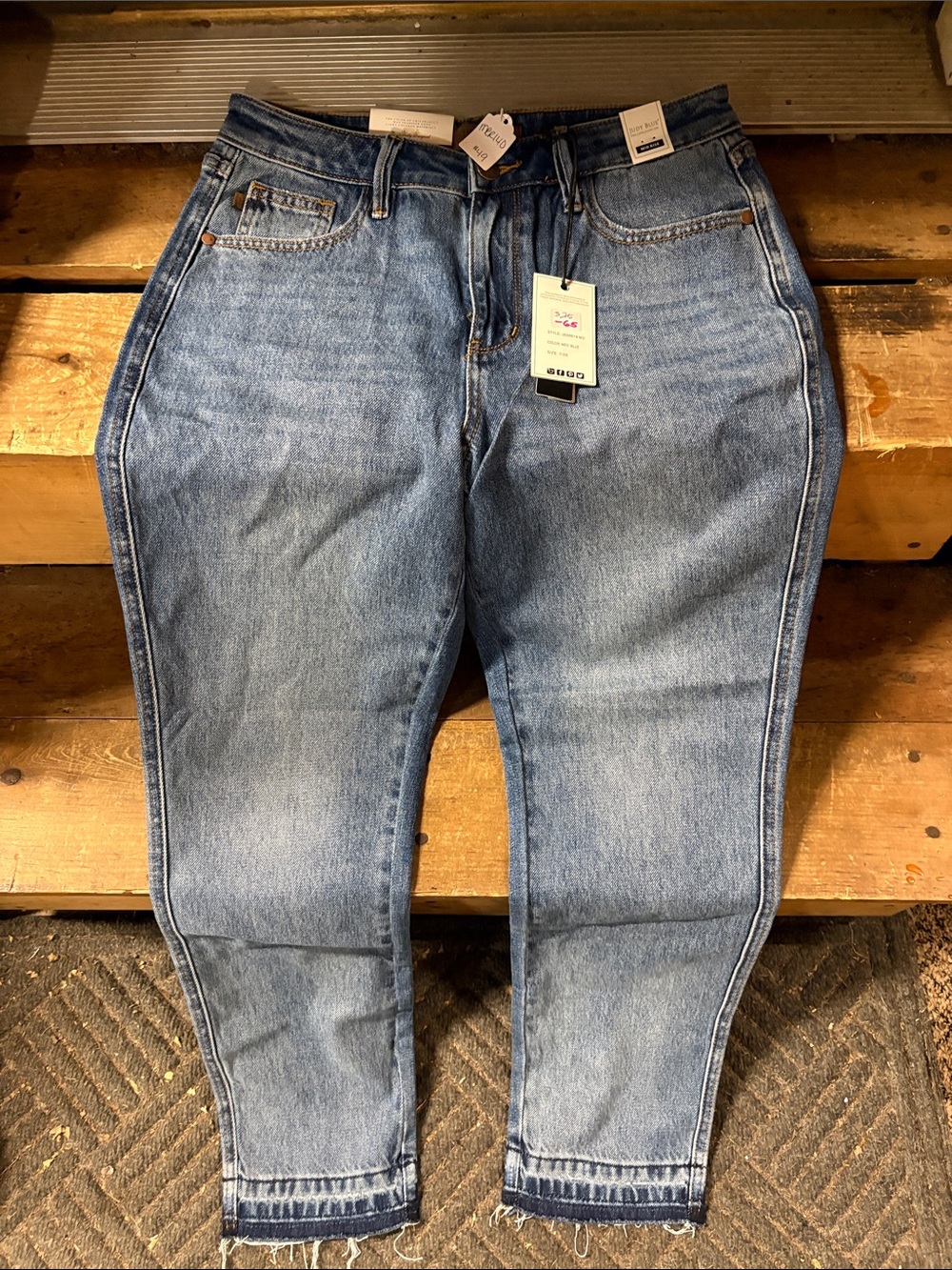 Judy Blue Light Blue Boyfriend Jeans